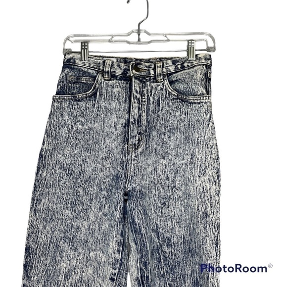 VINTAGE Acid Wash Denim Jeans Pure Jeanswear - Picture 4 of 8